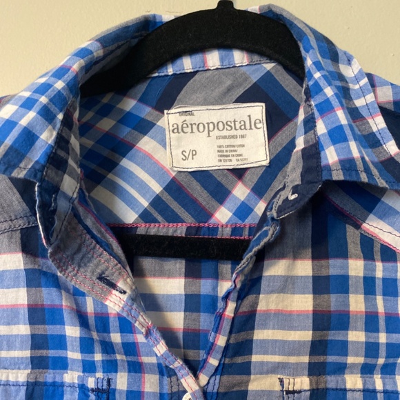 Aeropostale women’s button down cowboy style shirt size S - Picture 2 of 4